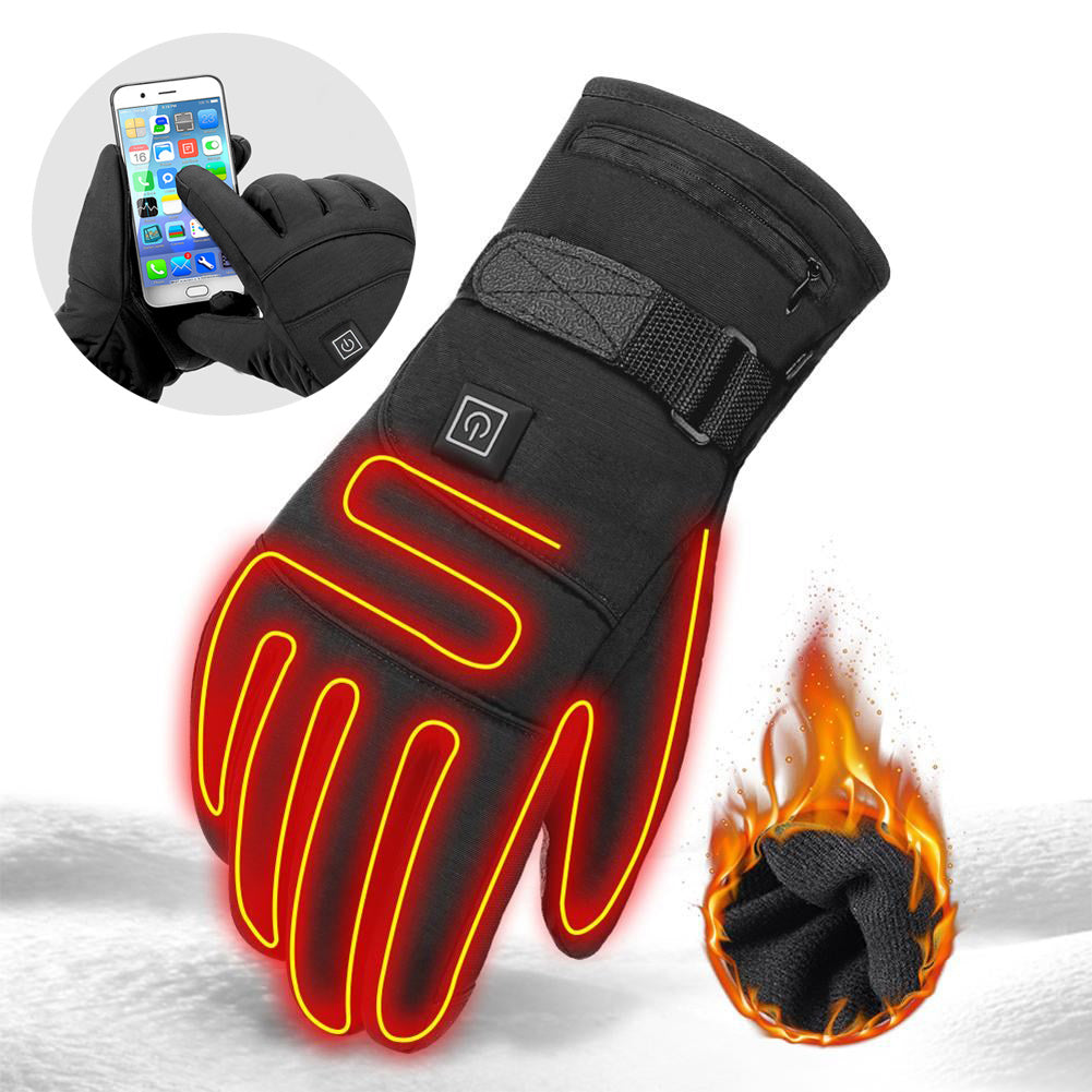 Premium Heated Winter Gloves – Rechargeable, Touchscreen & Waterproof