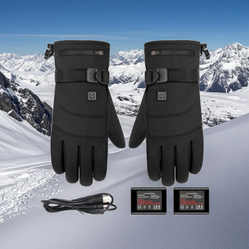 Premium Heated Winter Gloves – Rechargeable, Touchscreen & Waterproof