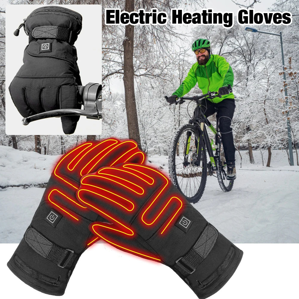 Premium Heated Winter Gloves – Rechargeable, Touchscreen & Waterproof