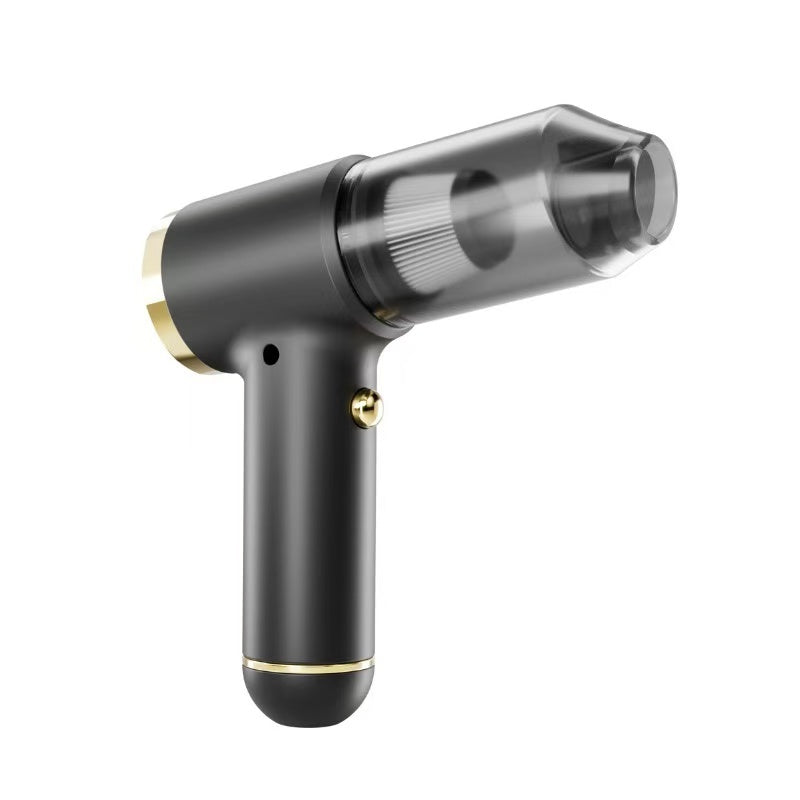 Portable Car Vacuum Cleaner – High Power, Cordless, Rechargeable, with Attachments for Car Interior Cleaning