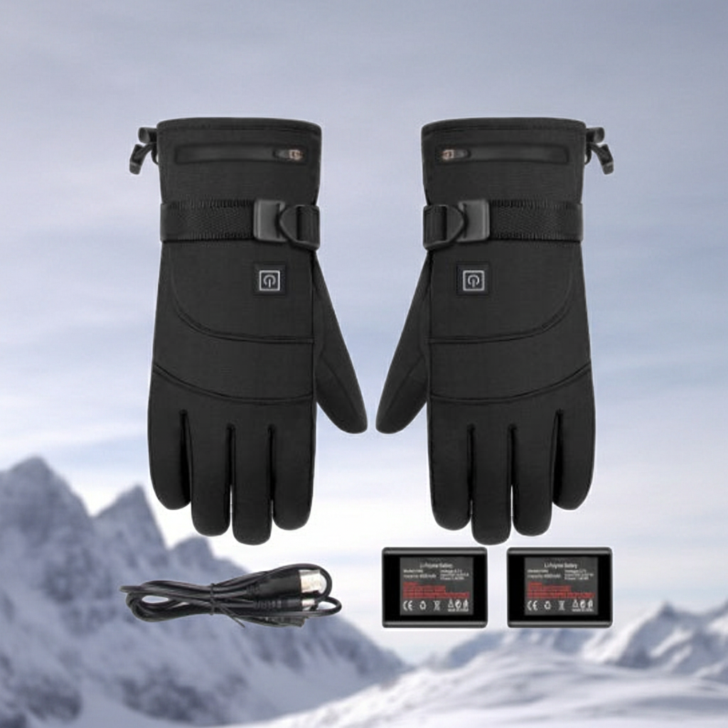 Premium Heated Winter Gloves – Rechargeable, Touchscreen & Waterproof